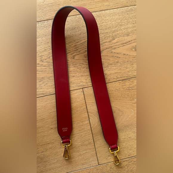 Fendi Kan I Bag Zucca Embossed Leather Medium - Picture 7 of 7